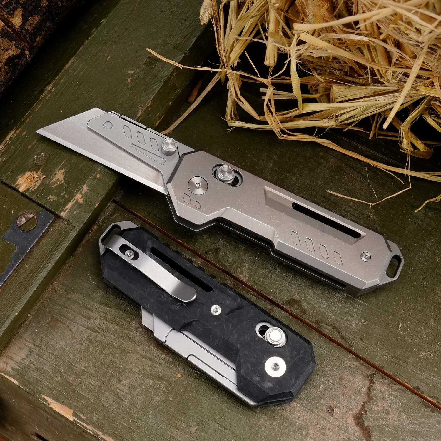 Outdoor Multifunctional EDC Cutting Tools The Blade Can Be Replaced Pocket Tools