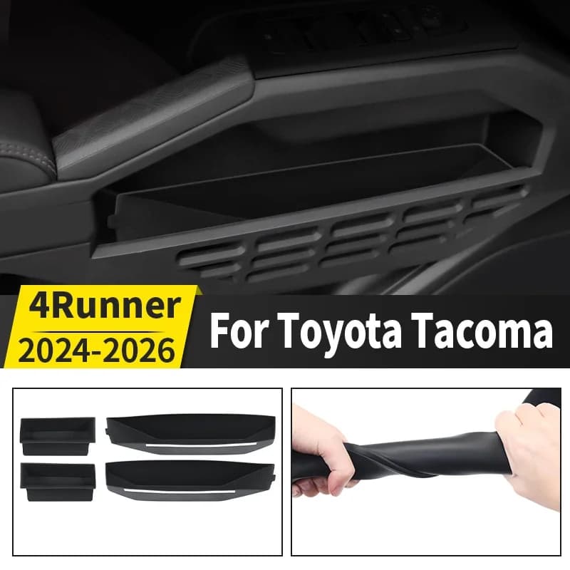 For 2024-2026 Toyota Tacoma Car Door Silicone Storage Pad Interior Upgrade and Modification Accessories