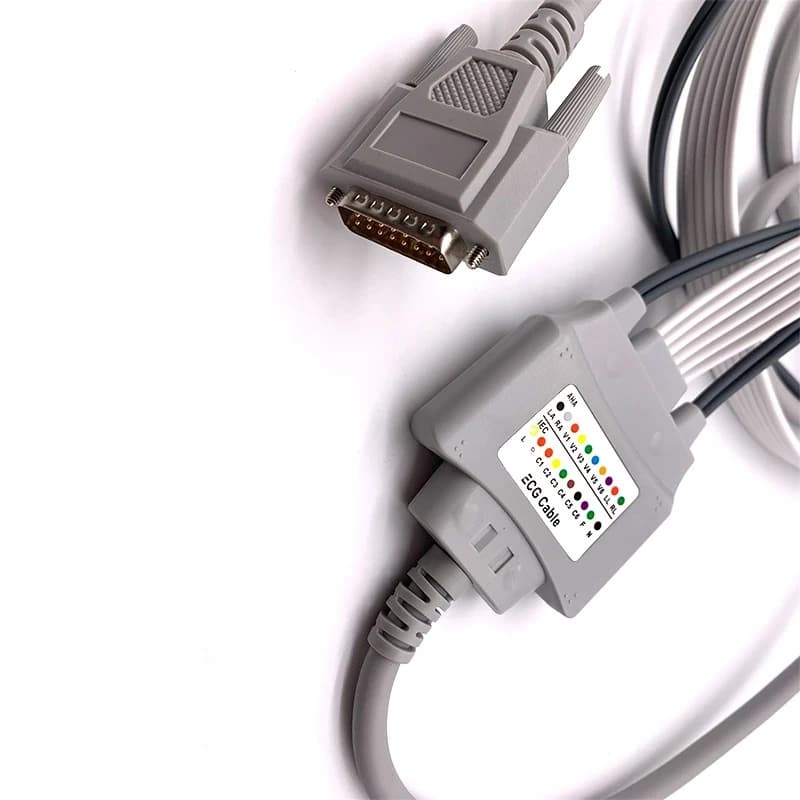 Applicable To Optoelectronics 9130 9620p 1350p 8420 ECG Machine Lead Wire 4.0 3.0 Banana Plug
