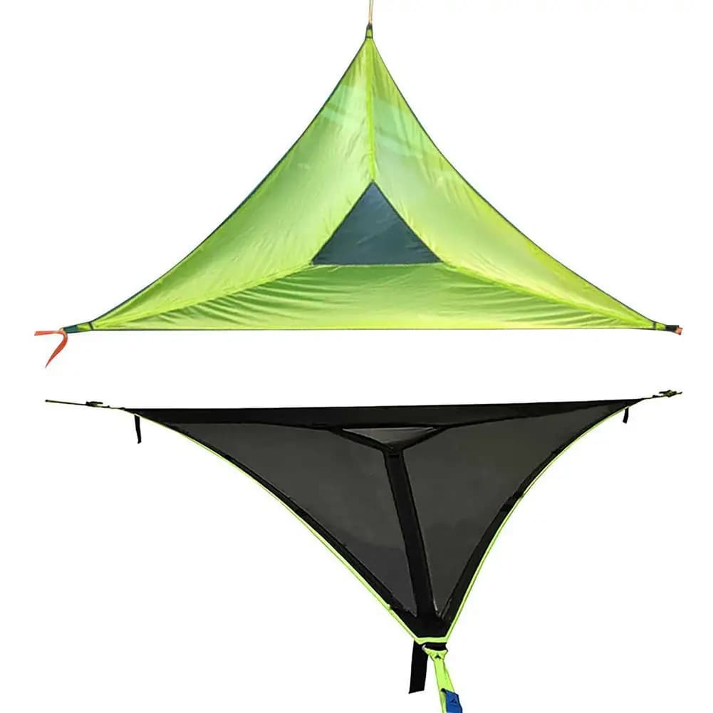Portable Triangle Hammock Garden Furniture Set Tent