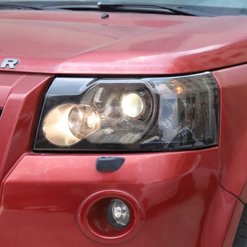 For Land Rover Freelander 2 2007-2015 Car Front rear Headlights Decorative Film TPU Black Sticker Car Exterior Accessories