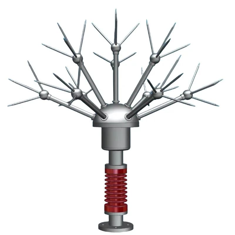 Lightning rejecting device lightning arrester lightning rod