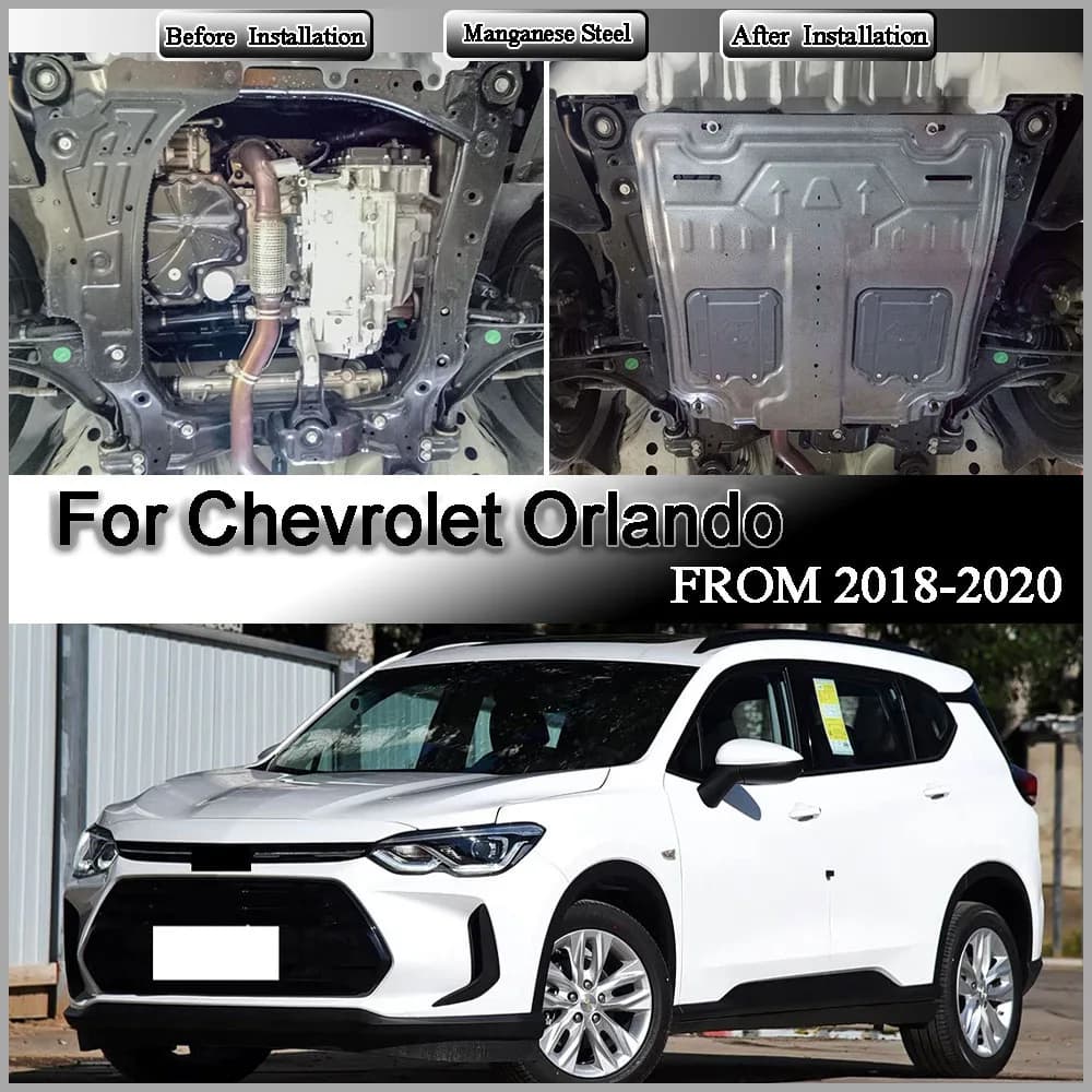 Under Engine Guard Splash Shield Mud Fender Cover Plate Fender Mudguard Protector For Chevrolet Orlando‌ 2018-2020 1.3T