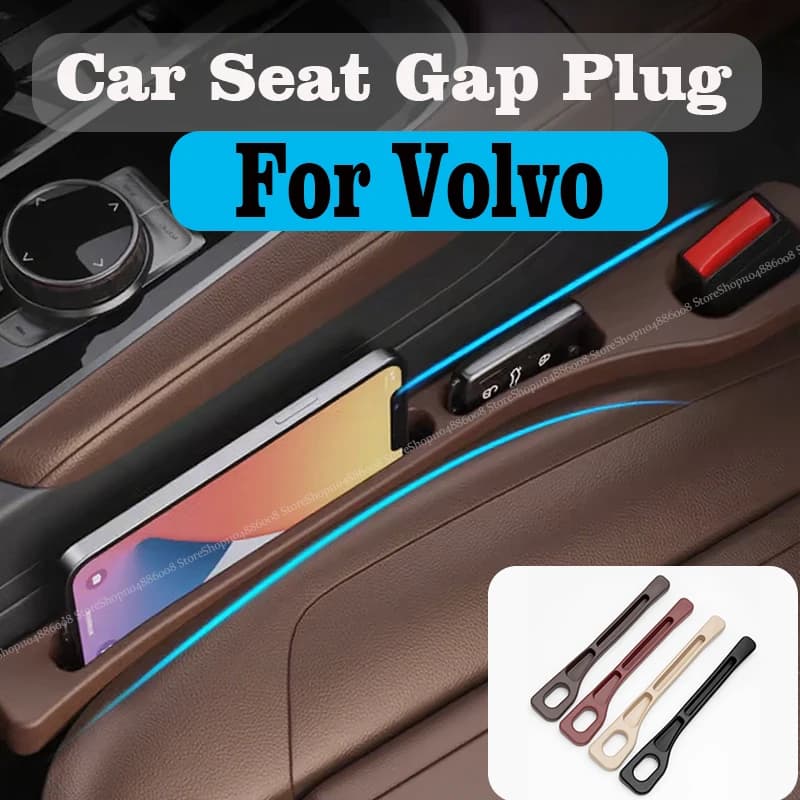Car Seat Gap Plug Strip Leak-Organizer Proof Strip Filler For Volvo EX90 EX30 XC40 XC60 XC90 C40 S60 S90 V60 V90 Accessories