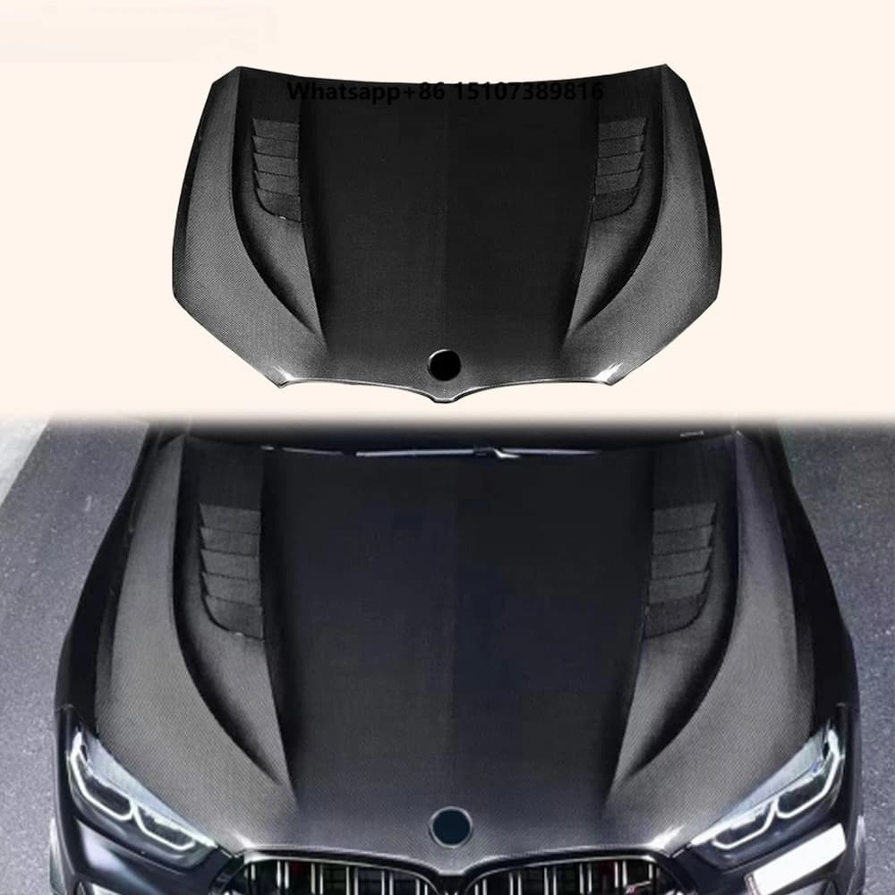 For 8 Series G14 G15 G16 19-24 Carbon MBJ Style Front Vented Cooling Hood