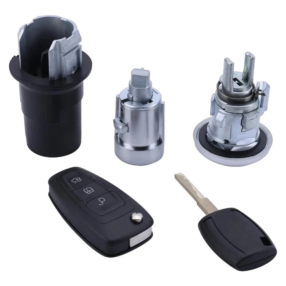 Car Steering Ignition Switch Lock Barrel Cylinder With 2 Keys FOR FORD TRANSIT CUSTOM MK8 LOCK SET