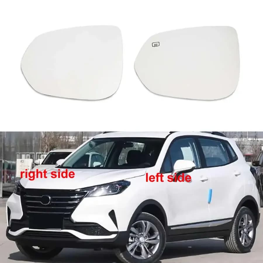 Car Mirrors For Changan CS15 2019 2020 2021 Car Accessories Outer Rearview Side Mirrors Lens Door Wing Rear View Mirror Glass