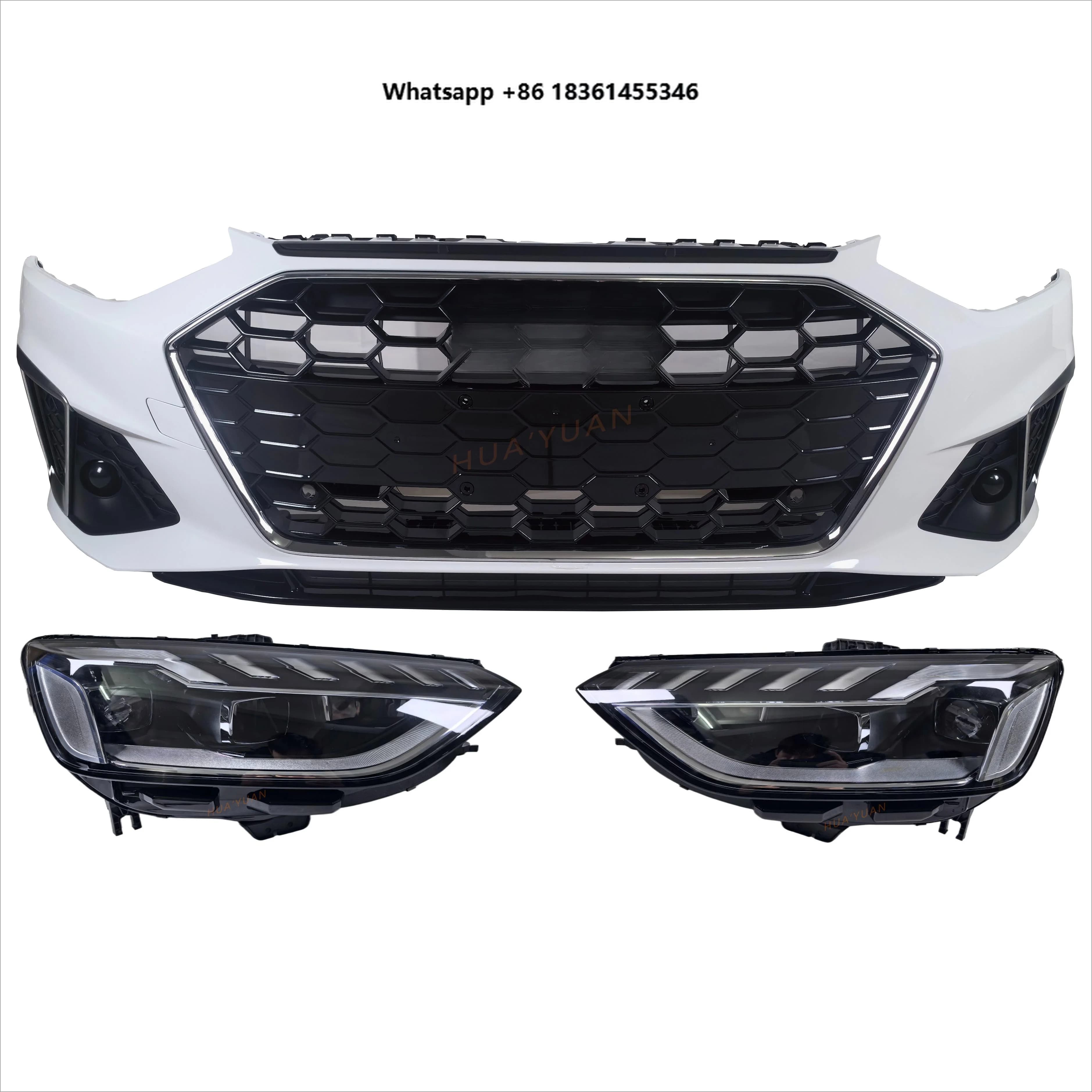 For A4 B10 Front Bumper Assembly 2020-2024 Available in Multiple Colors STLF Original A4 S4 Body Kit