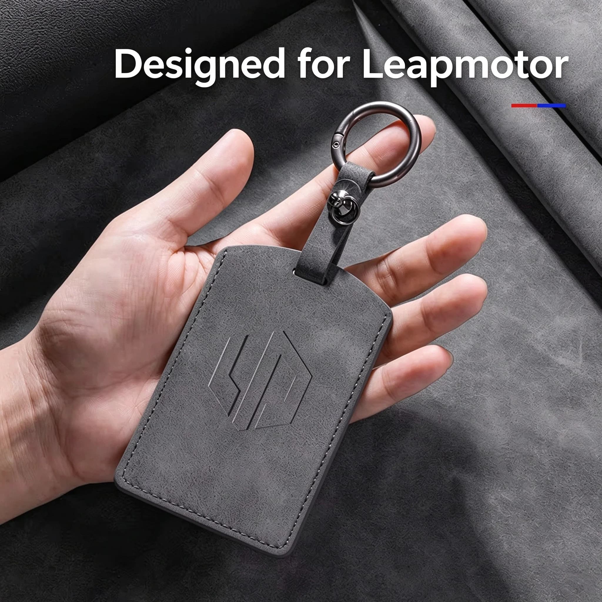 Car NFC Key Card Holder Car Key Card Case Car Key Protector Sleeve Suede For Leapmotor C10 C11 T03 B10 C16 Lafa5 B03X