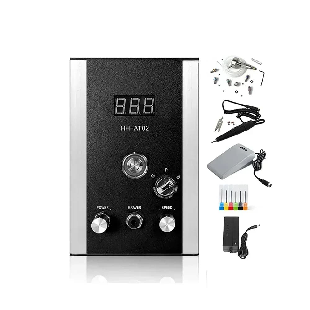 AT02 Art Engraving Machine Pneumatic 3 in 1