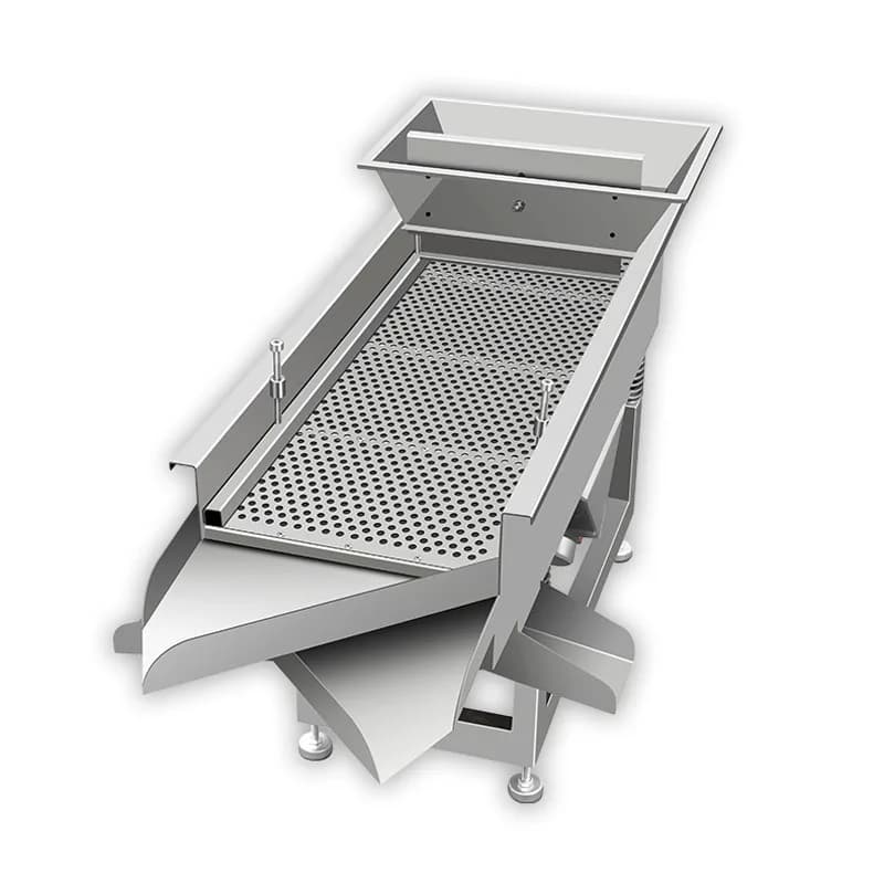 Vibrating Screen Industrial Stainless Steel Small Linear Screen Powder Machine Corn Peanut Screening Machine