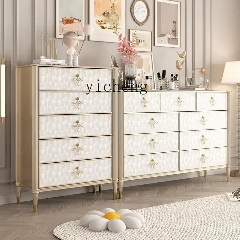 X5-18  all solid wood bedroom chest of drawers locker at the end of the bed locker drawer storage bucket cabinet