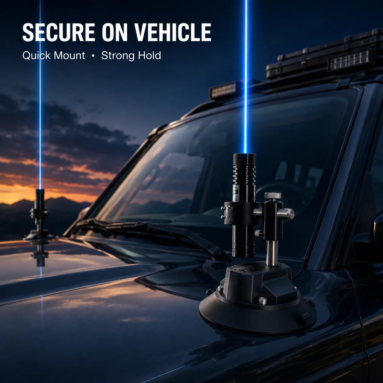 ZhonNa RGB Laser Level Suction Cup Mount Adjustable Optical Alignment Bracket for Measuring Instruments and Level Accessories