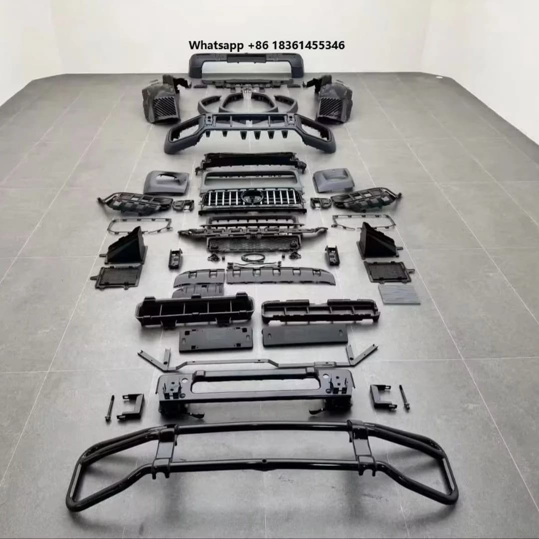 Universal BodyKit With for G Class W464 2019-2024 Upgrade to W465 2025+  Front Rear Bumper