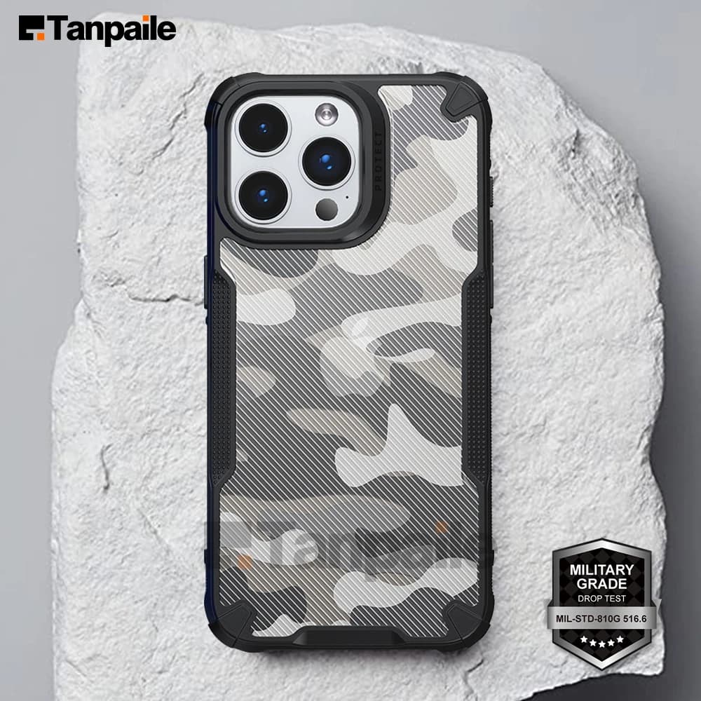 Camouflage for iPhone 16 Pro Max Plus Case 15 14 15 13 12 Outdoor Sports Shell Shockproof Enhanced Side Protective Funda