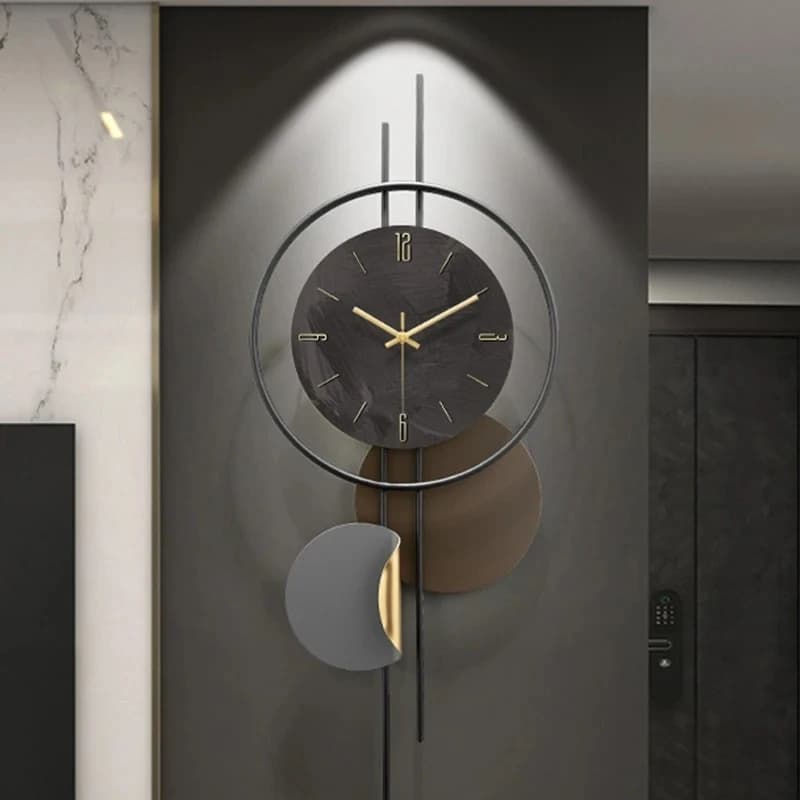 Minimalist Stylish Wall Clocks Mural Wall Clocks Elegant Room Ornaments Clock Home Decorating Items Clock Creativity Design