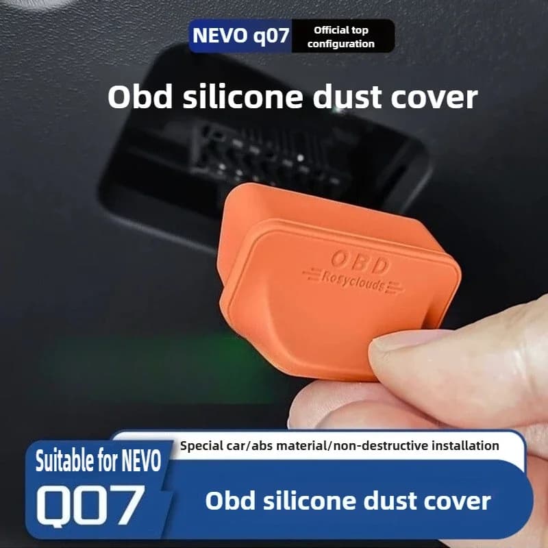 For Changan NEVO Q07 OBD interface silicone dustproof and waterproof protective cover