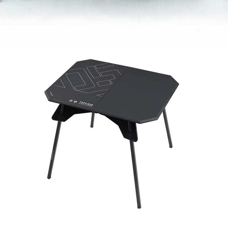 Ultra-light dual-purpose table outdoor camping portable table folding abs desktop and aluminum alloy bracket