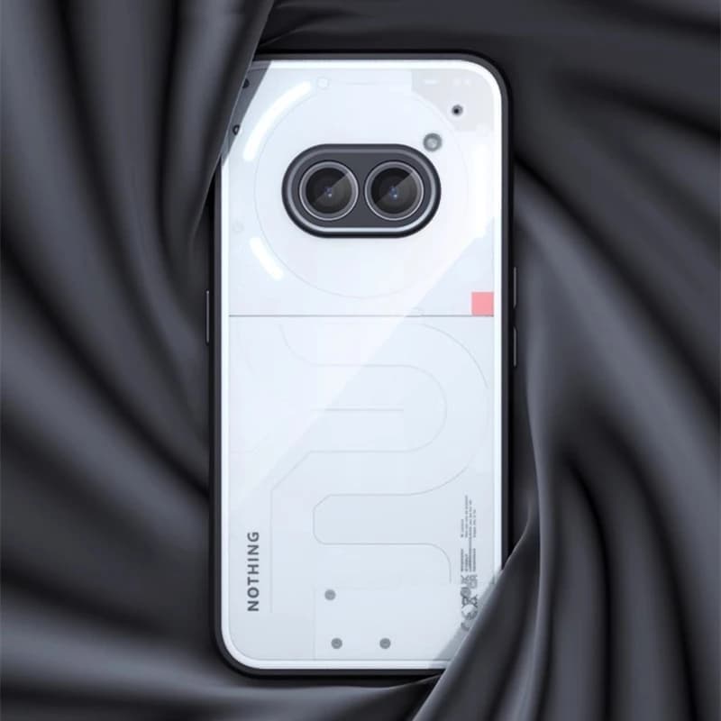 For Cover Nothing Phone 2A Case Nothing Phone 2A Capas Transparent Colour Frame Shockproof Bumper Clear Fundas Nothing Phone 2A
