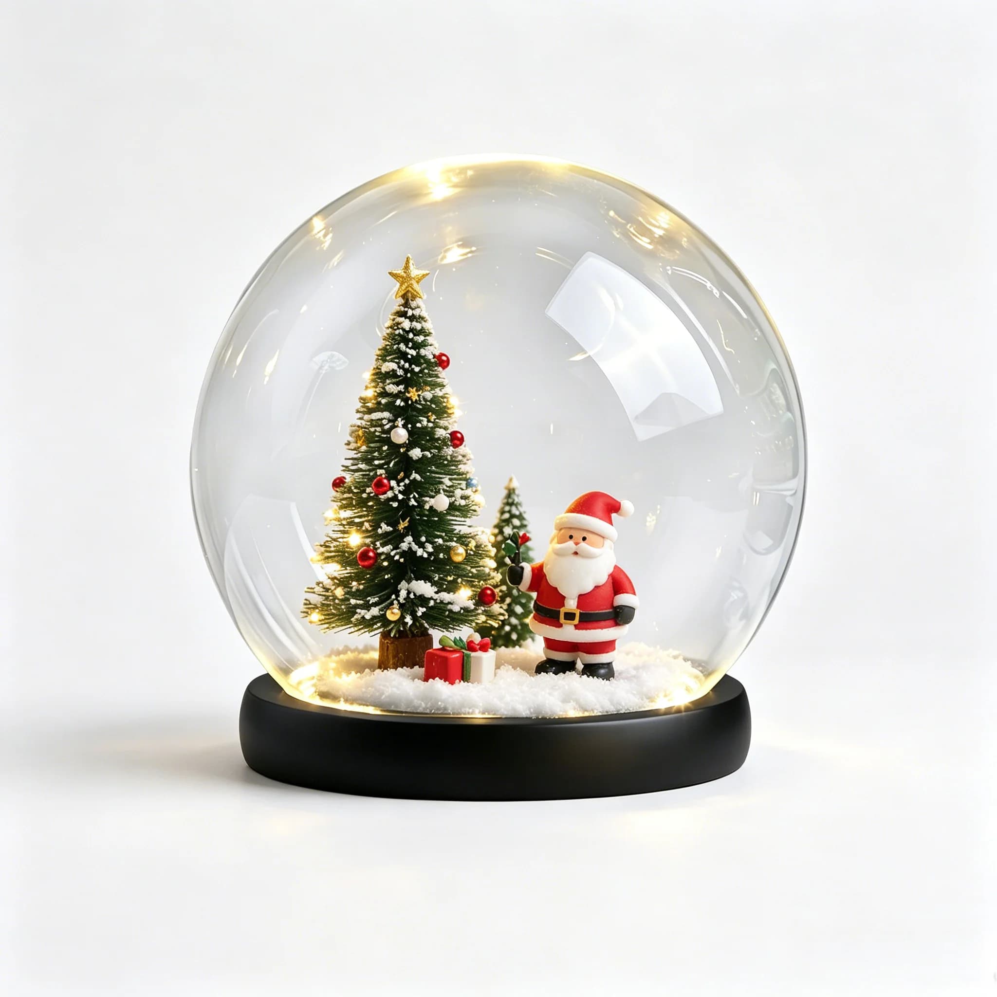 18CM Display Dome with Wood Base Round glass cover for DIY Gift Accessories Home decor Jewelry ornament storage