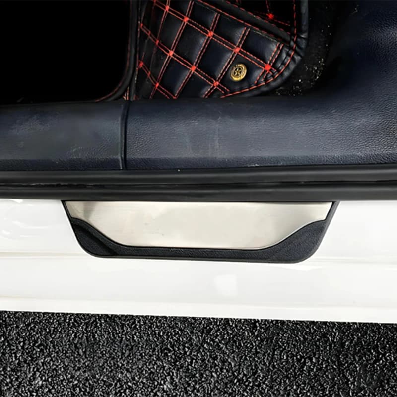 Car Accessories For GWM TANK 500 TANK 300 2021-2024 2025 Stainless Door Sill Pedal Guards Trim Welcome Scuff Plate Cover Sticker