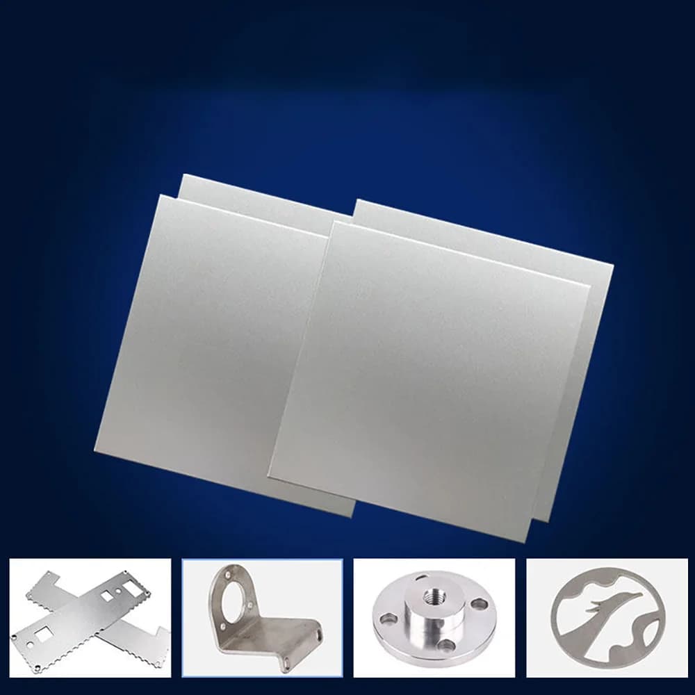 Thickness 5mm 201 Stainless Steel Square Plate Sheet 50x50 100x50 100x100 150x150 200x100 200x200mm