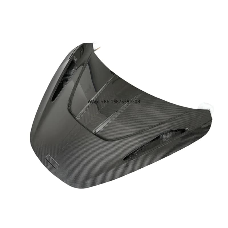 New Arrival  Carbon Front Engine Hood Bonnet Lid Cover for McLaren 720S R Style Bodykit