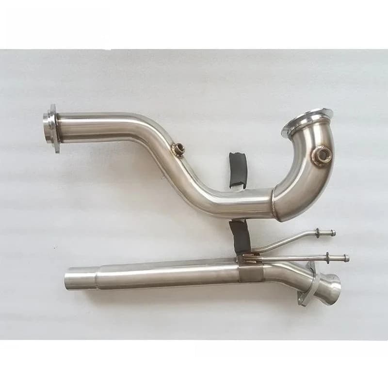 Stainless Steel DPF Exhaust Decat Downpipe by Pass for V W Polo 6R 1.4TSI