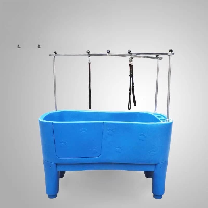 Plastic bathtub with high back bath bath, pet beauty shop bath basin H-111