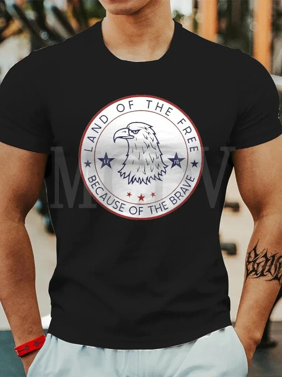 Summer Men's Printed Casual Crew Neck Short Sleeve T-Shirt The Colorful Sheep Of The Rainbow T-Shirt 3D Printed T Shirt