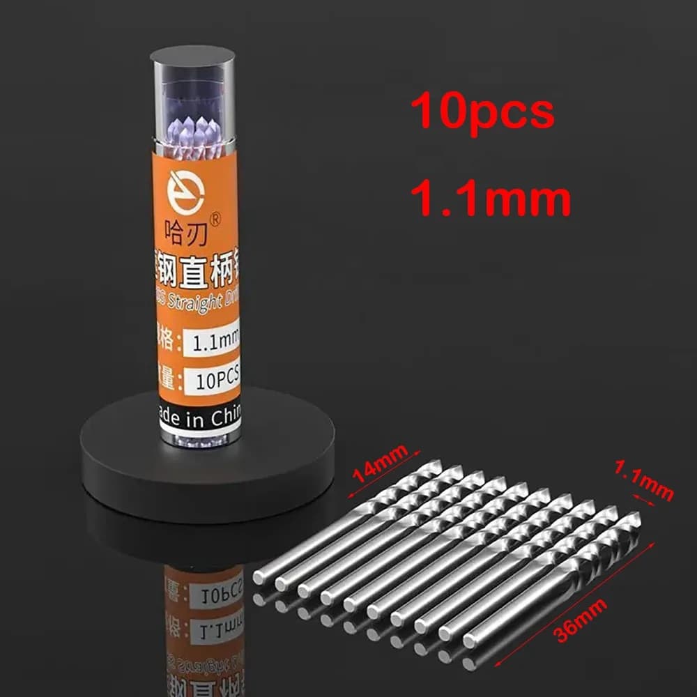 Hard Straight Shank Drill Bit Mini High Speed Steel Twist Drill Bit Drilling Tools Metal