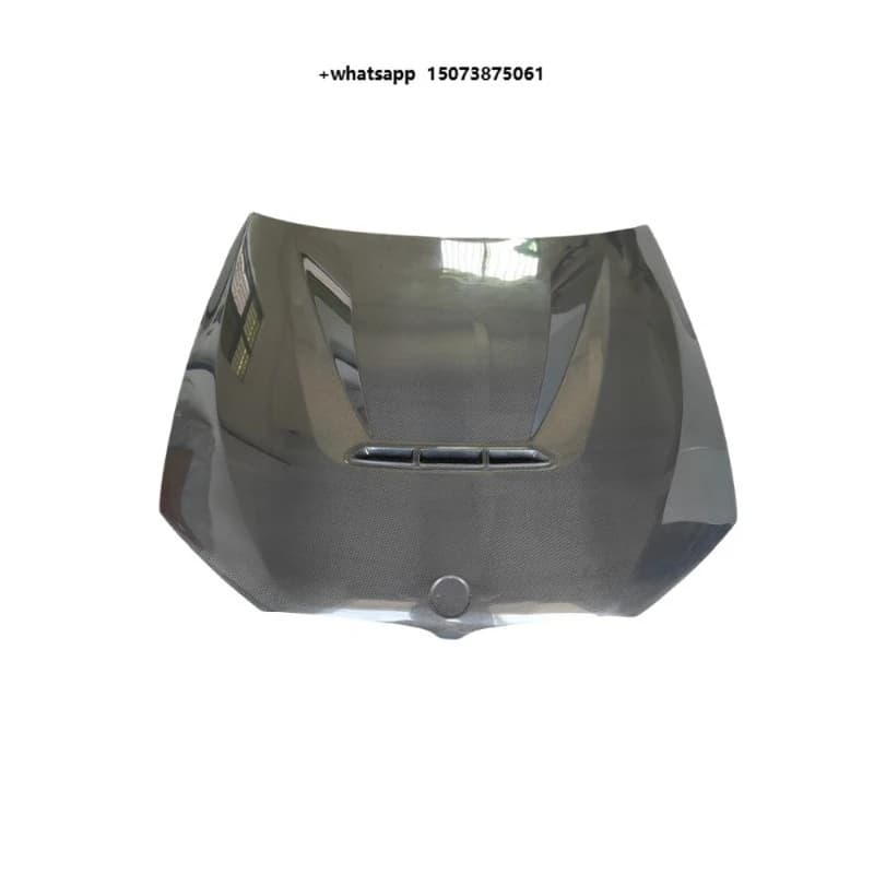 Carbon Fiber CS Style Engine Hood Body Kit for 5 Series 525i G30 Automotive Parts