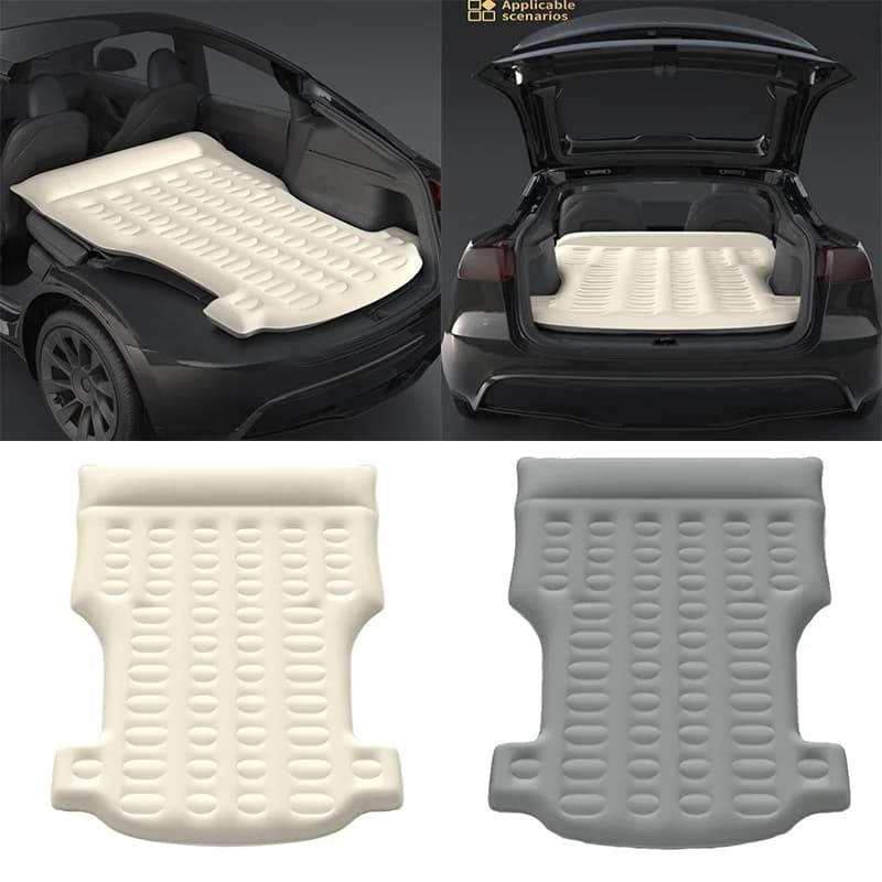 For Tesla Model Y Automobile Air Mattress Self-Inflating Mattress Travel Sleeping Bed Tesla Car Inflatable Camping Mattress