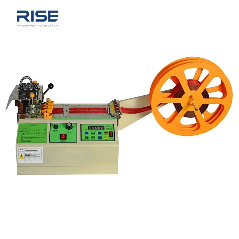 Desktop Webbing Cutter Pvc Tape Roll Cutting Machine Cutting Machine