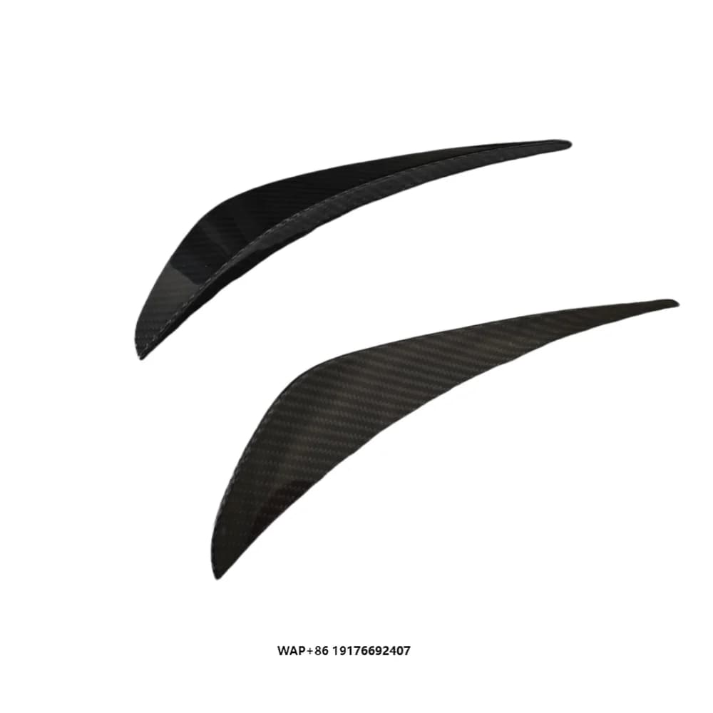 Suitable for Upgrading McLaren 720S with Dry Carbon Fiber Front Bumper Decorative Fan Blades