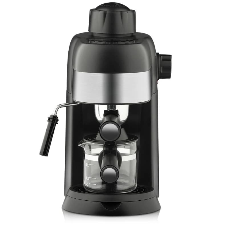 Small half-dozen milk frothing office automatic high-pressure steam coffee machine for home use