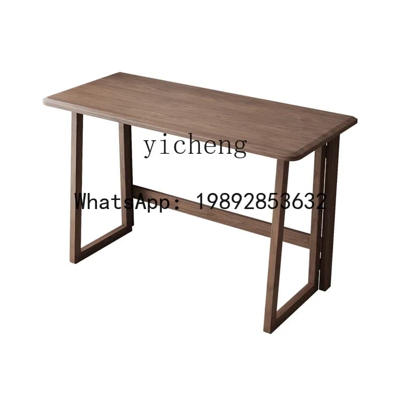 BFF    solid wood folding desk computer desktop table light luxury modern simple home desk