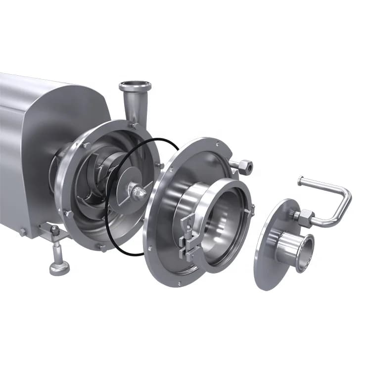 Top Supplier Competitive Stainless Steel Pumps Sanitary Self-priming Centrifugal Pump