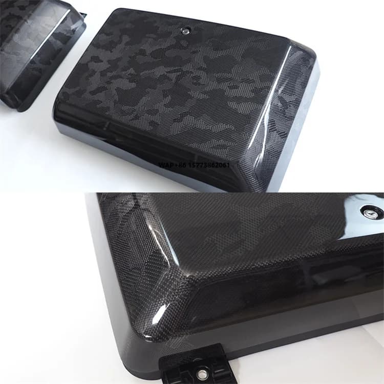 for 20-23  Defender 11090 with Lock Carbon Fiber Small Backpack with Camouflage External Gear Box