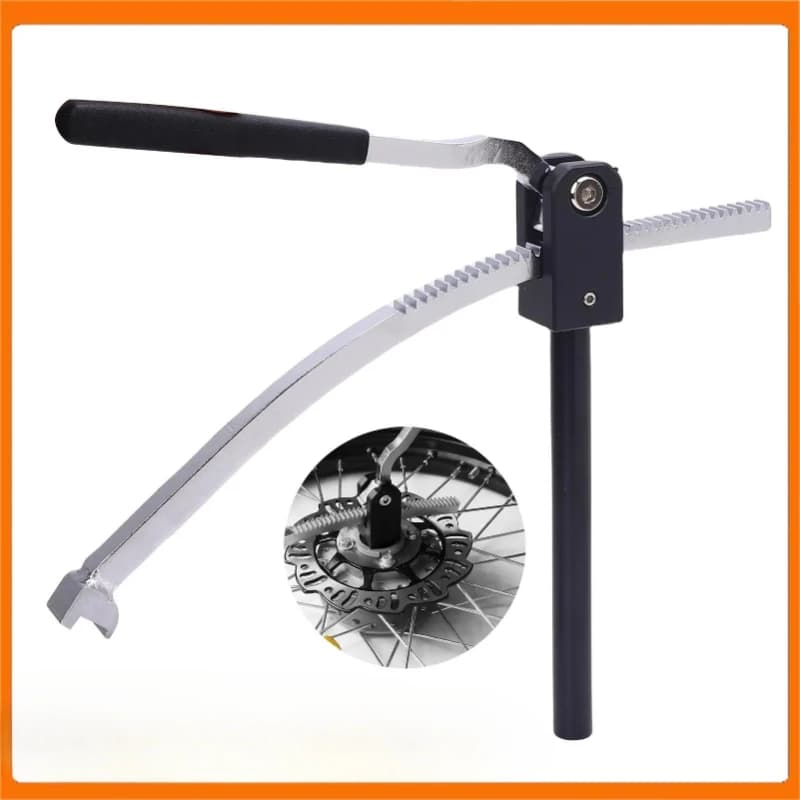 Dirt Bike Tire Changing Tool Kit Time Saving Foldable Dirt Bike Tyre Changer for 16 To 21 Inches Wheels for Motorcross Enduro