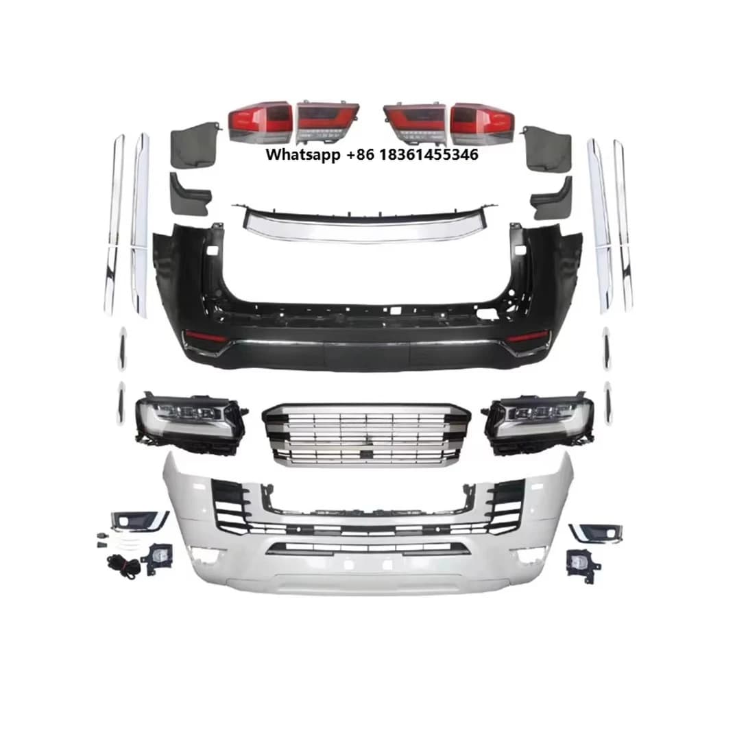 car bumper for  land cruiser 300 LC300 2022 low to high front and rear bumper,headlights and taillights Body kit