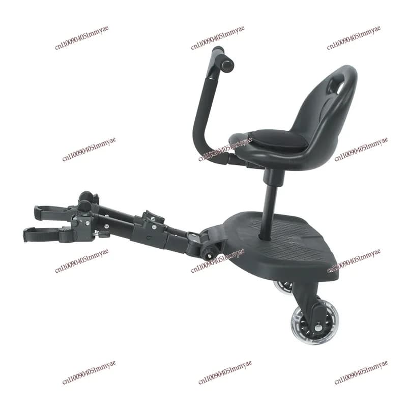 Pocket car pedal stroller second child artifact assisted pedal out