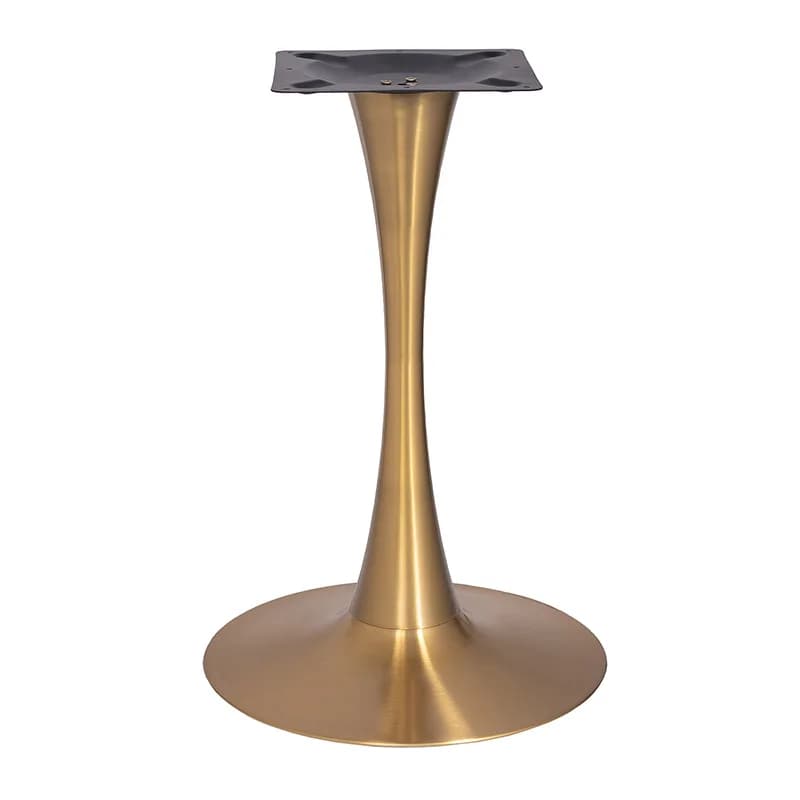 Stainless steel gold light luxury wrought iron table foot legs disassembly and assembly split speaker base table bracket