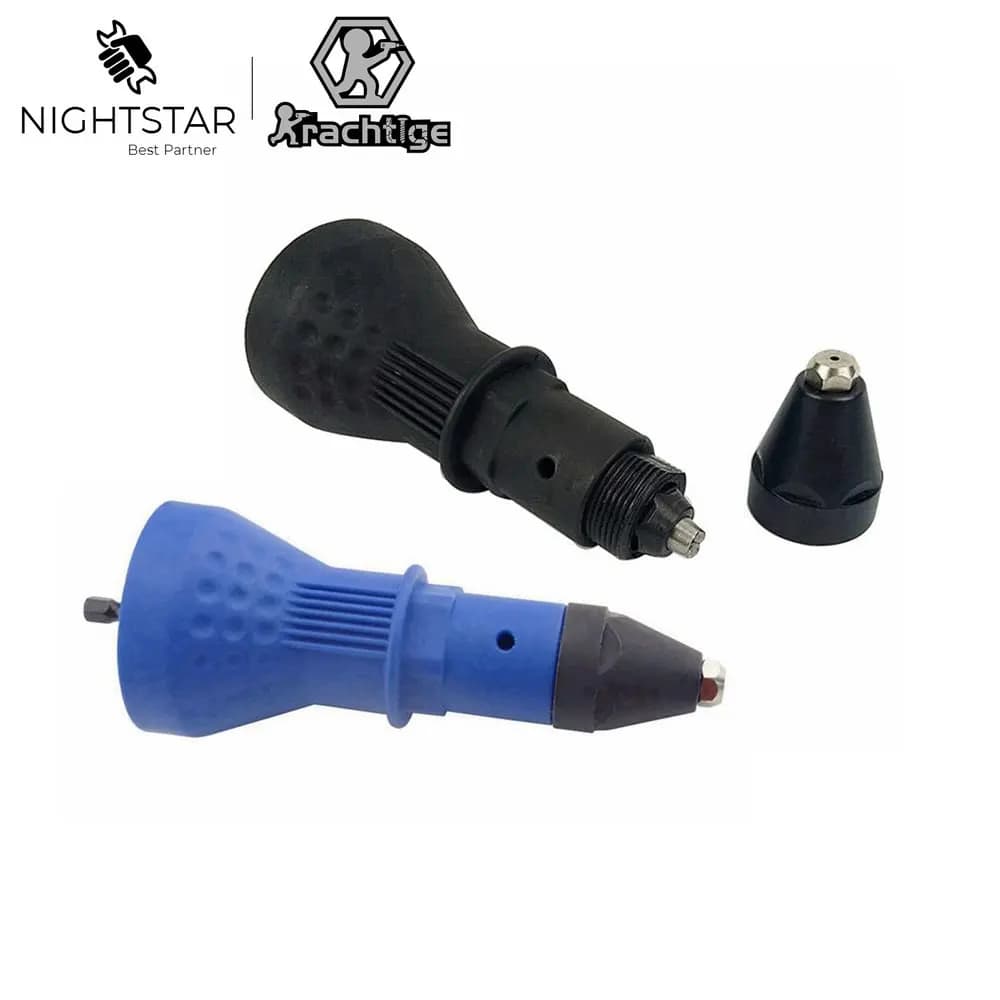 Electric Rivet Nut Gun Cordless Riveting Tool, Cordless Rivet Drill Adaptor, Insert Nut Power Tool Accessories