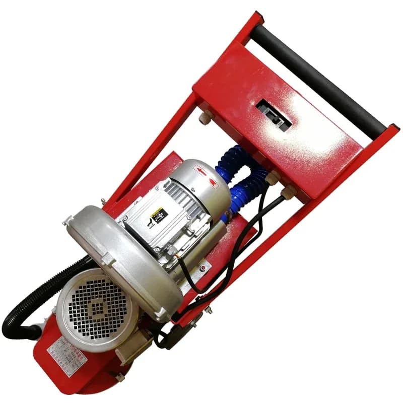 Compact Floor Polisher Vacuum Integrated Grinding hine Adjustle Depth V 0V Concrete Polishing
