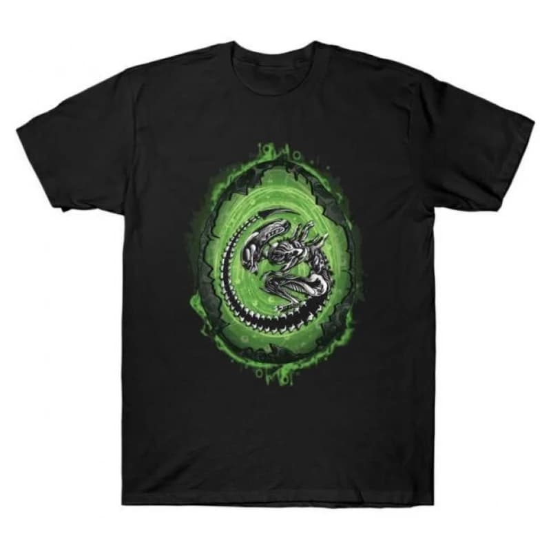 0412 Retro Sci-Fi Alien Incubation Gift T-Shirt Weyland LV-426 Horror movie Xenomorp Short Sleeve Graphic clothes All size tops