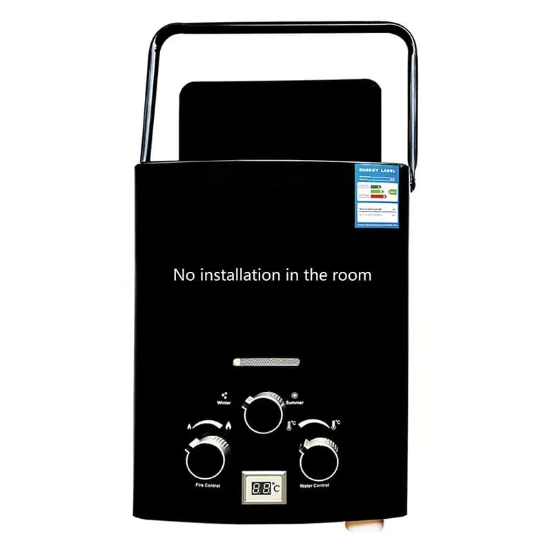 Water heater outdoor camping portable water heater y