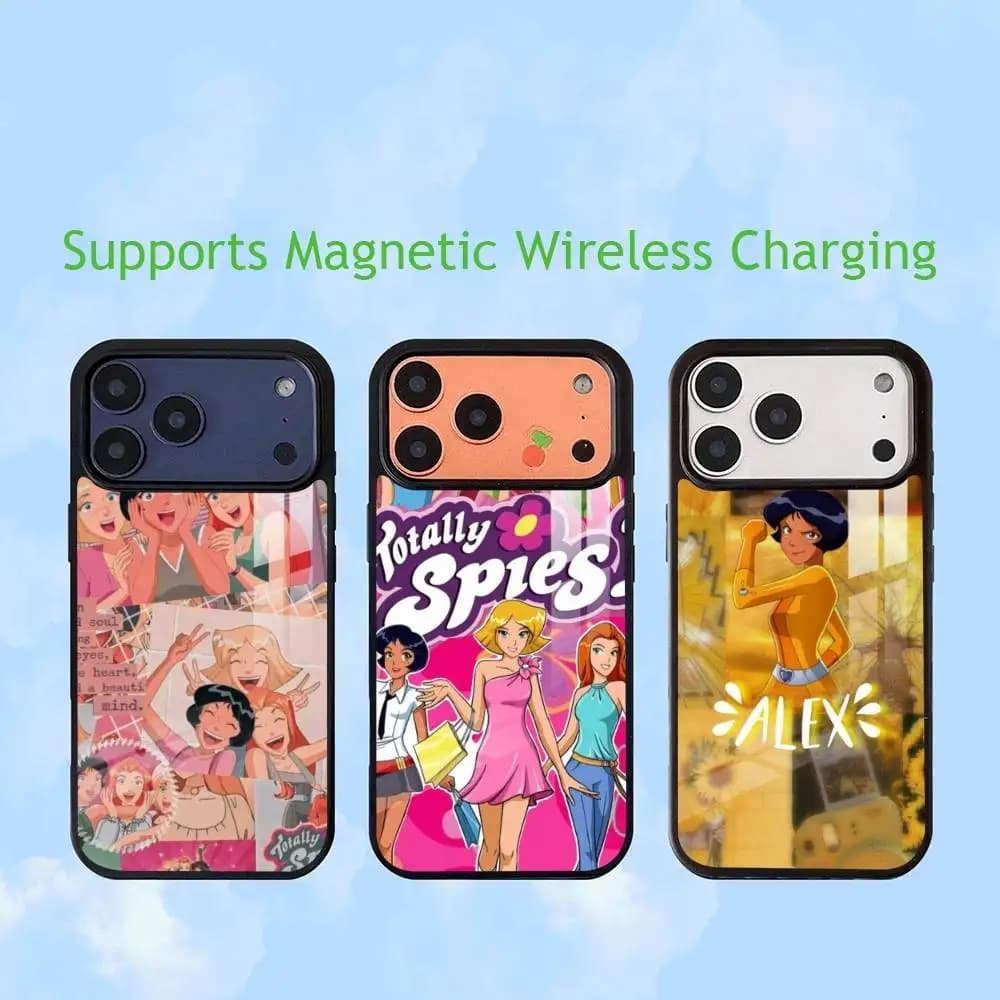 Cool gIrl Totally S-Spies  Phone Case For iPhone17,16,15,14,13,12,11 Plus,Pro Allows magnetic wireless charging