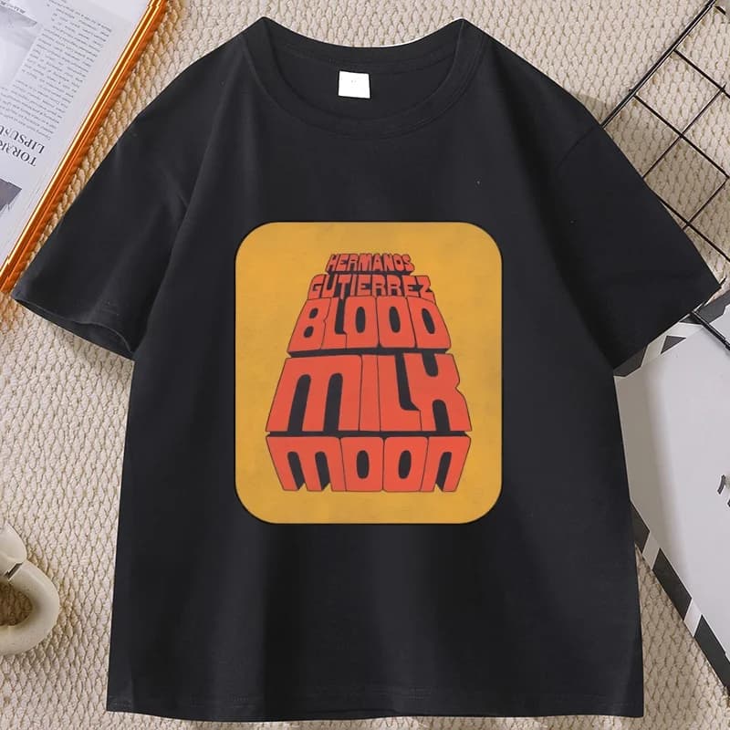 Dr Graces Blood Milk Moon T-Shirt Men Women Project Hail Mary T Shirt Comfortable Tshirt Cotton Short Sleeve Man Clothes