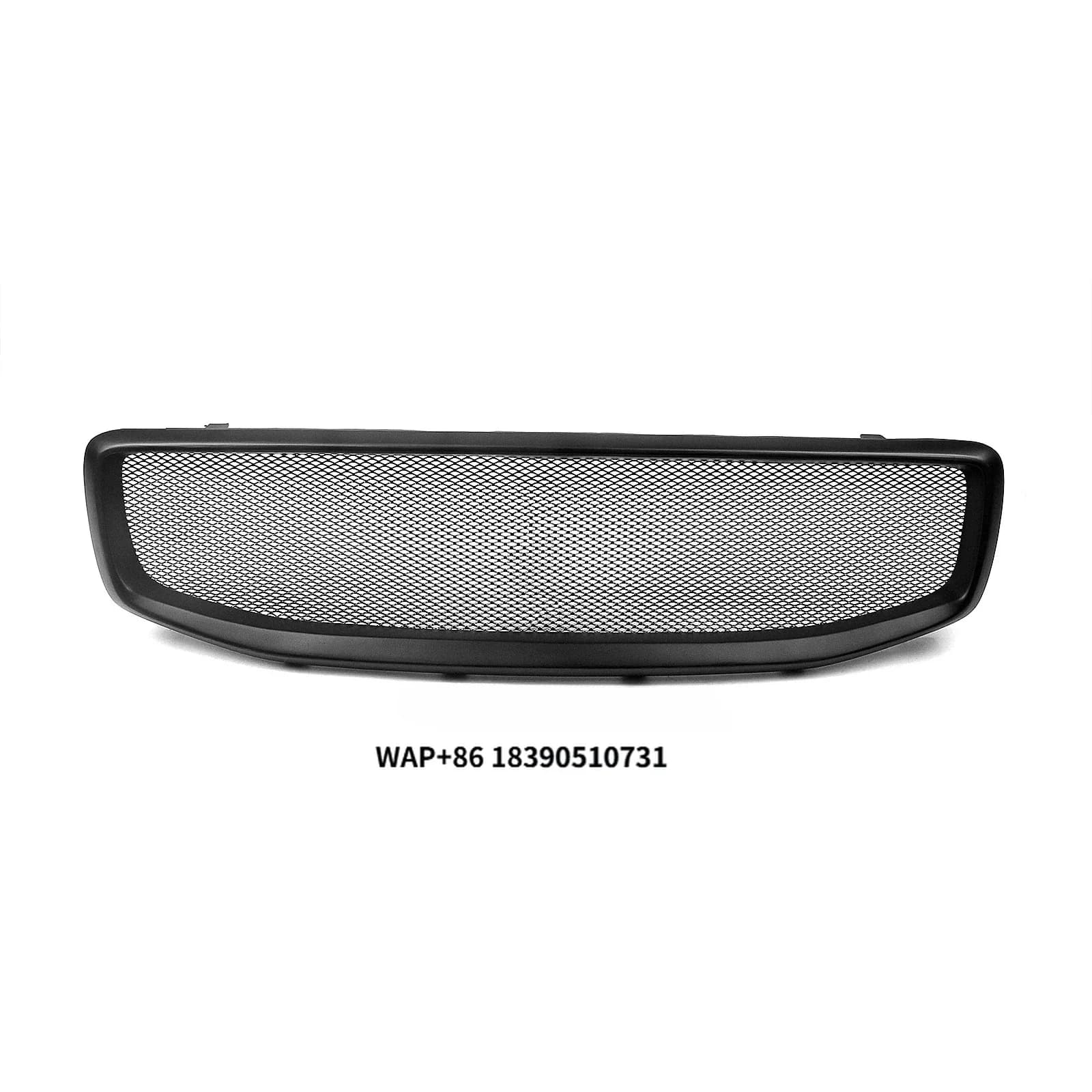 Front Bumper Center Grille Mesh Grill for S60 2020-2022 2021 Matte Black